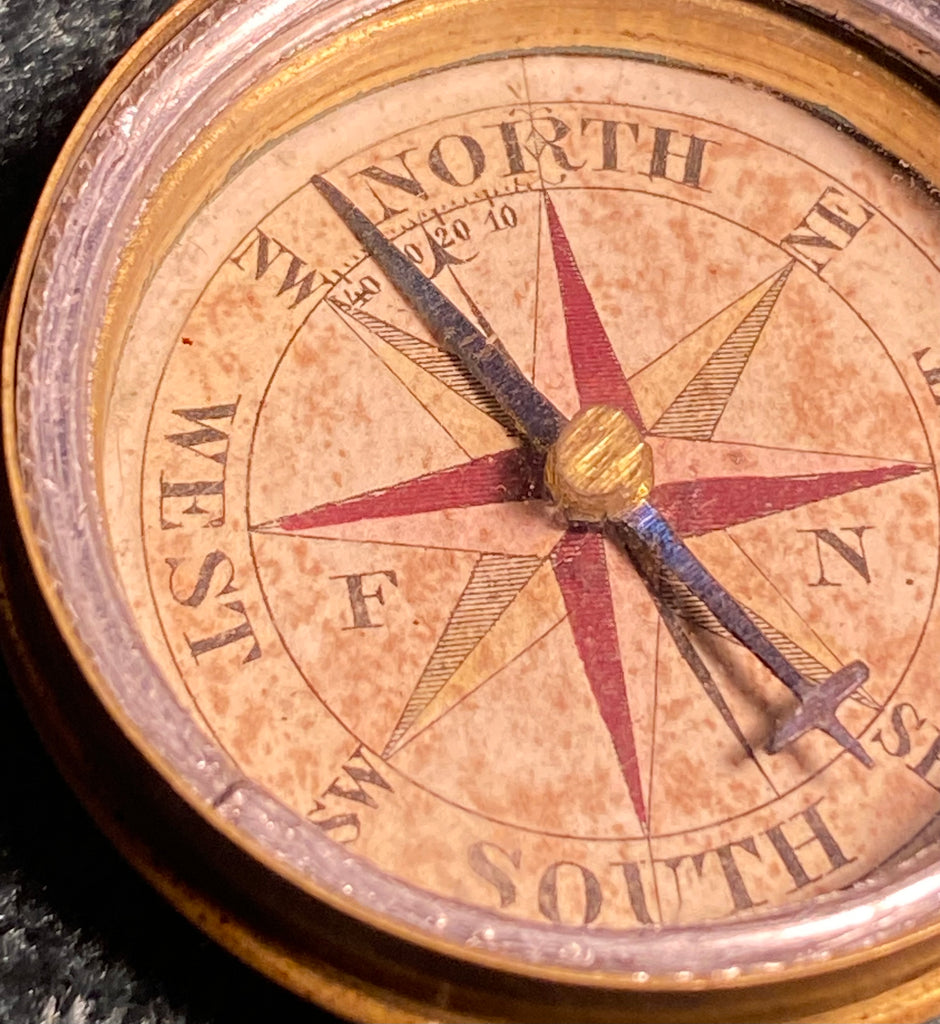 Antique Pocket Compass Made By Negelein Germany – Explorer Antiques