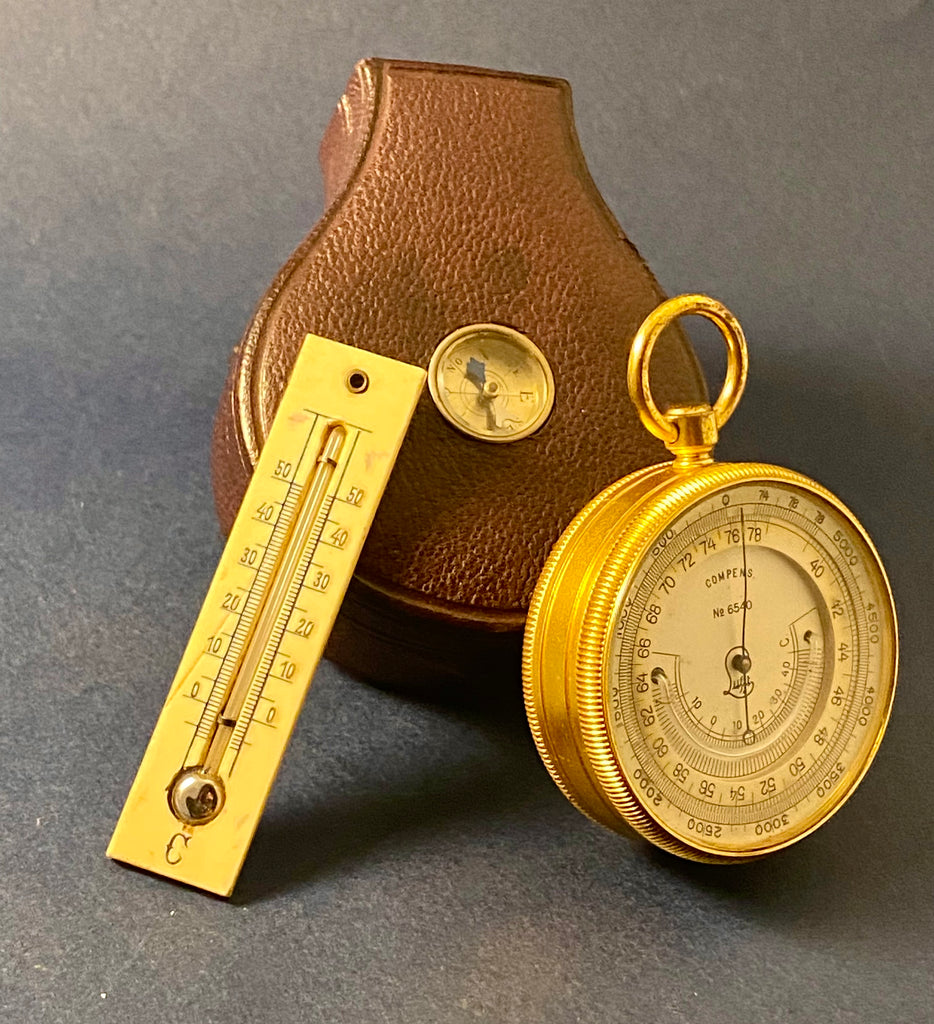 ZERO STOCK-Antique Small Travel Thermometer Made in Germany – Explorer  Antiques