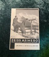 Antique Zeiss Telescopes Catalogue Astro 80 1928