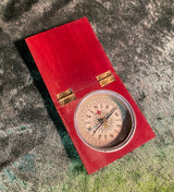 Antique Fruit-Wood Compass Made in Germany