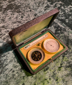SALE - Antique French Pocket Compass - $185.00 - Fine Weather