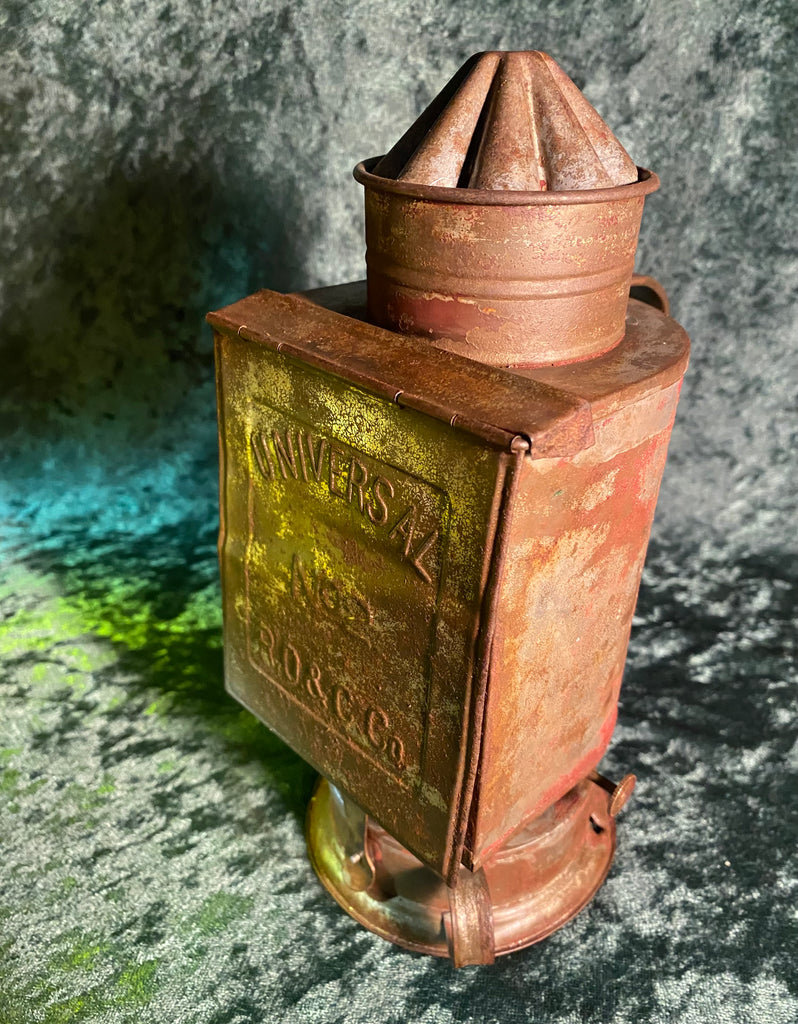 Antique Kerosene Tin Lantern Universal No.2 Darkroom Photography ...