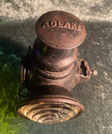 Antique Car Carriage Kerosene Lamp  Made by Adlake & Westlake Co Chicago 1907