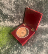 Antique Fruit Wood Compass Made By Stockert Germany