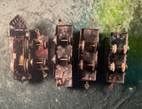 Antique Bing Bavaria  0-4-0 Clockwork Train Set With Cast Iron Locomotive