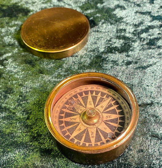 Small Brass Compass